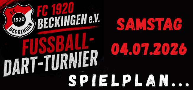 Spielplan Fussballdart 2026