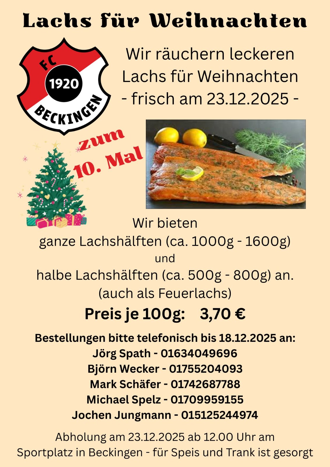 Weihnachtslachs